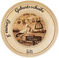 🌿 Persönliche Erinnerung zur Geburt