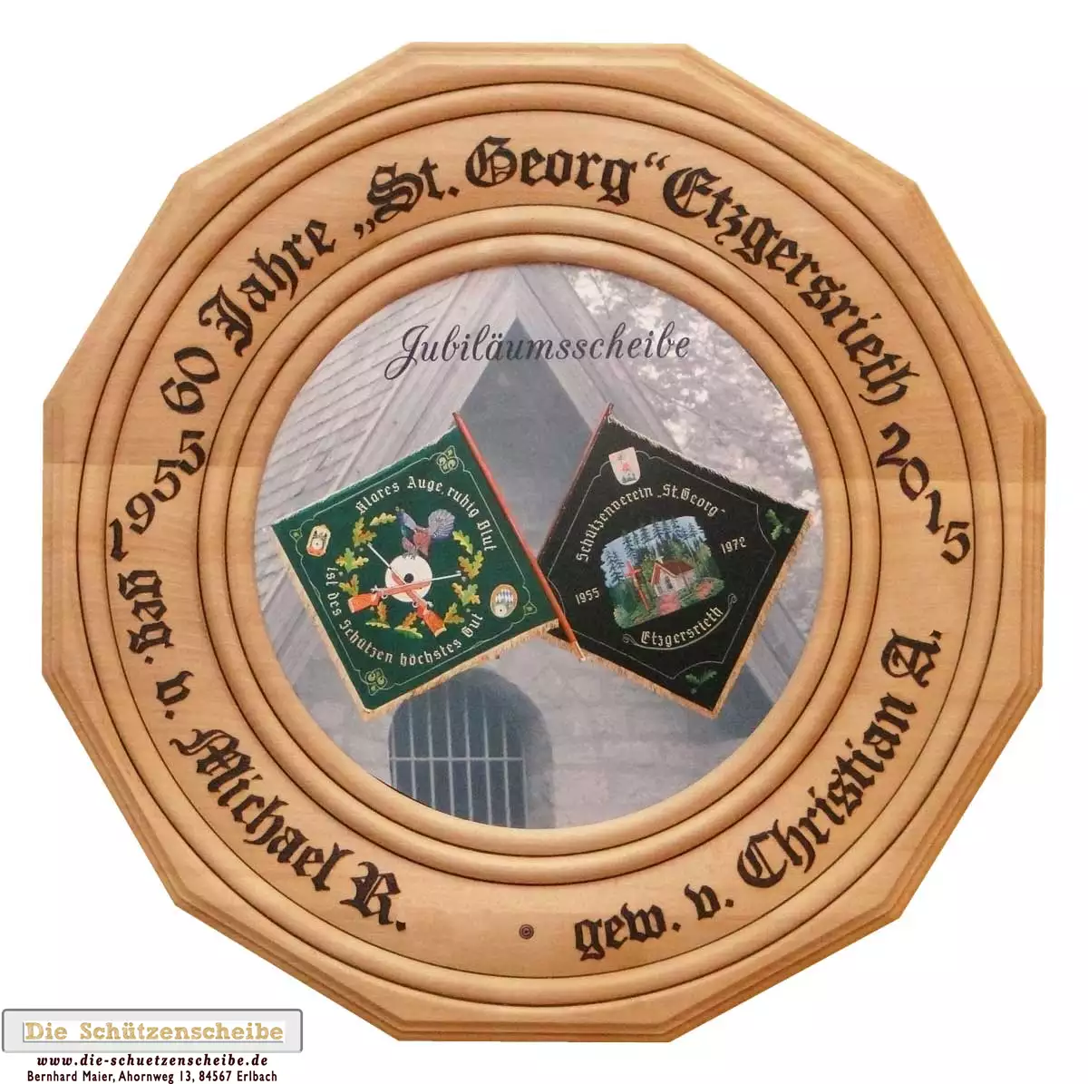 St. Georg Jubiläumsscheibe – Ein Symbol der Tradition seit 1955
