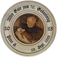 Ein liebevoll gestaltetes Familiengeschenk zum 70. Geburtstag für den Opa.